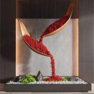 Abstract Metal Sculpture