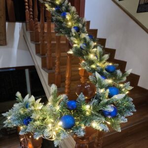 Stair Garland Decoration